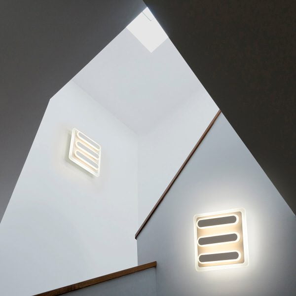 Aplique de pared Retro Square
