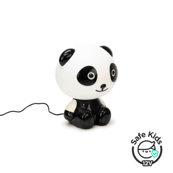 Lámpara de mesa infantil Cute Pet Panda 2 Negro