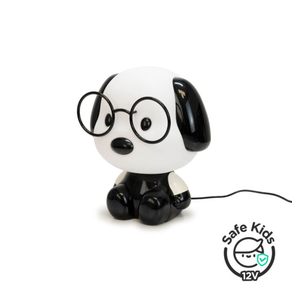 Lámpara de mesa infantil Cute Pet Dog 1 Negro