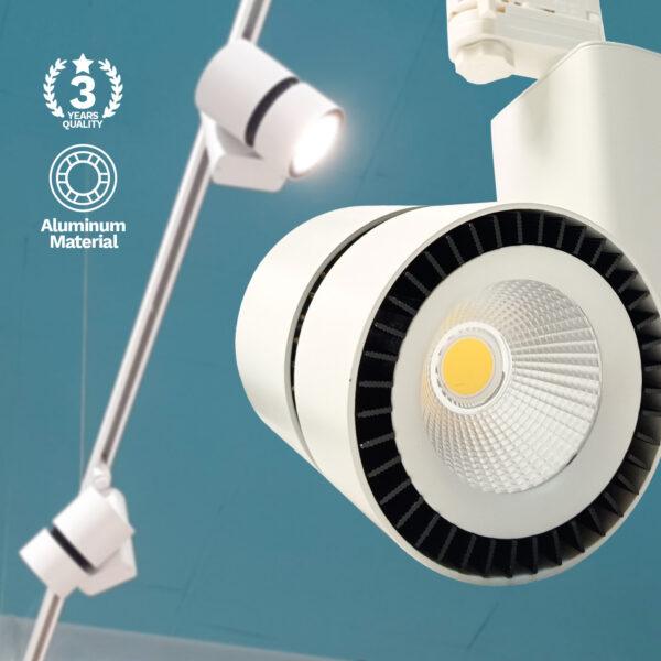 Foco de carril Led Tron 32W – Pack 2 unidades