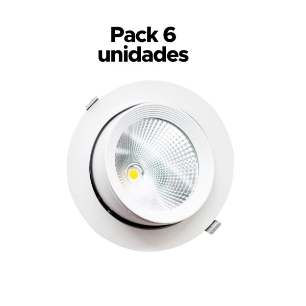 Empotrable Led Periscope 30W R – Pack 6 unidades