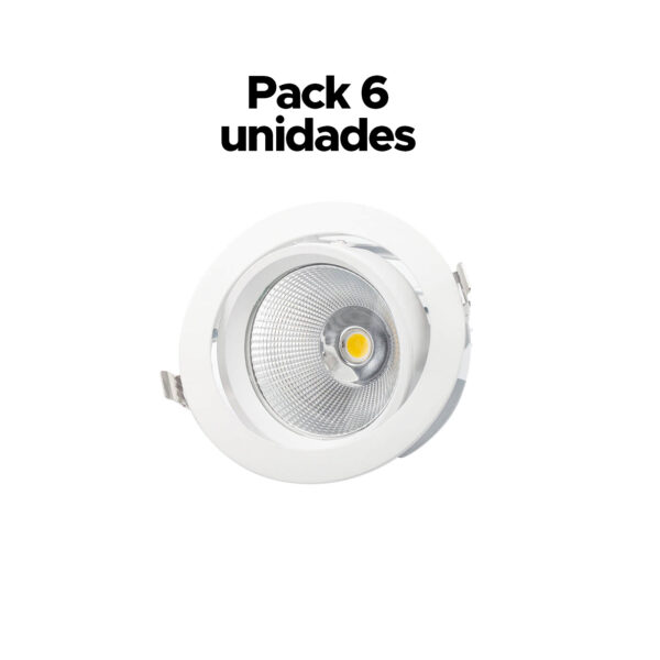 Empotrable Led Periscope 40W O – Pack 6 unidades