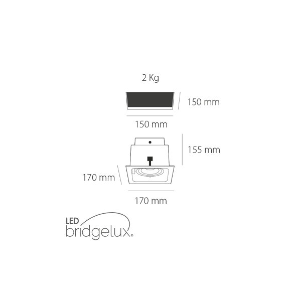 Empotrable Led Modular I
