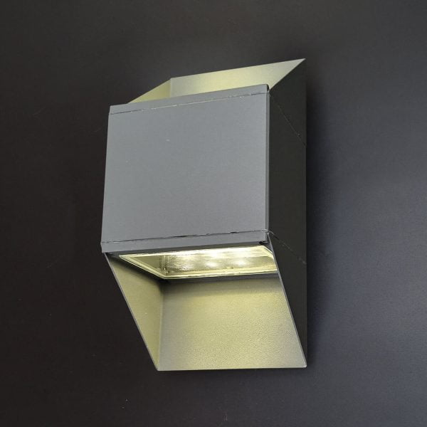 Aplique de pared Exterior Integral Ss2 6W