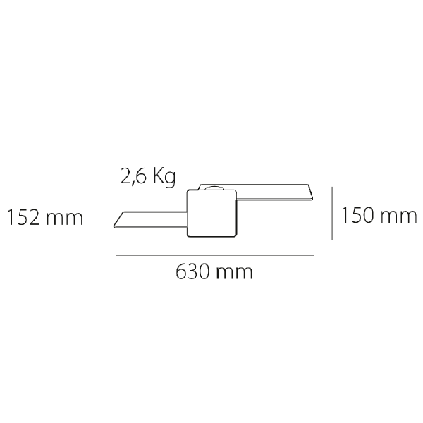Aplique de pared Step 2