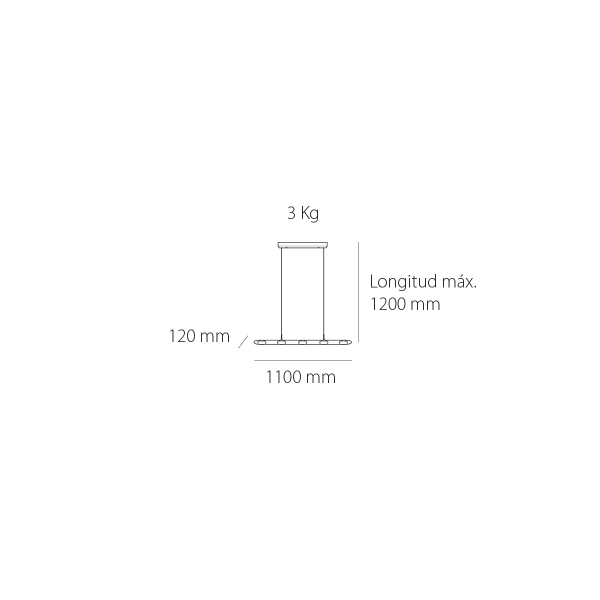 Lámpara colgante Led Pop 5