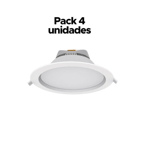 Empotrable Downlight Essential DL19W – Pack 4 unidades