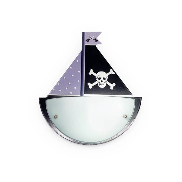 Aplique de pared infantil Pirate Ship 2