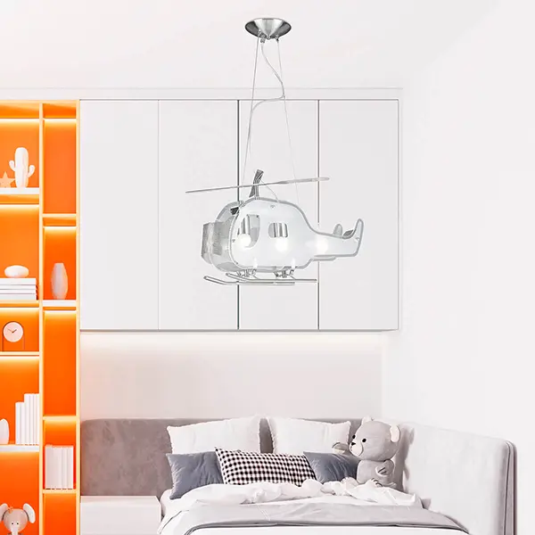 lampara colgante infantil led