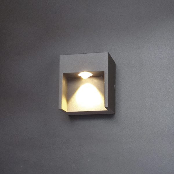 Aplique de pared Exterior Integral 658 3W