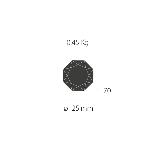 Aplique de pared Exterior Integral 666 4W