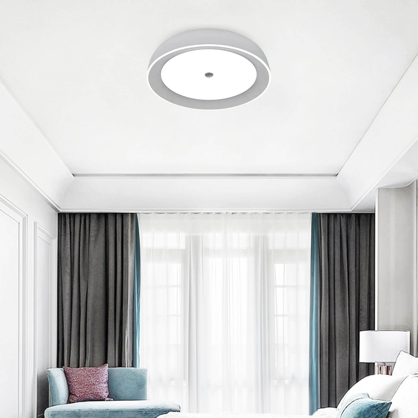 Plafón de techo led Plate - Imagen 4
