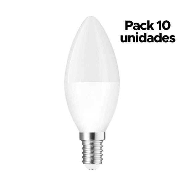 Bombilla Led E14 5W – Pack 10 unidades