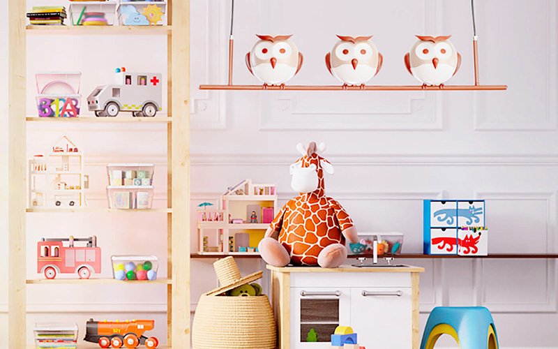 ideas para iluminar habitacion infantil