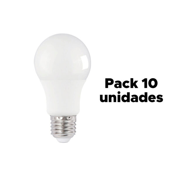 Bombilla 9W E27 – Pack x 10