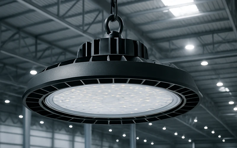 lampara colgante industrial ufo led