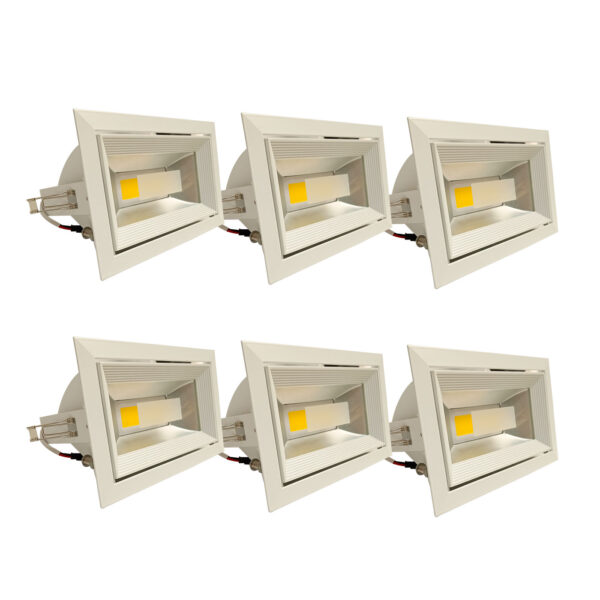 Empotrable Led Periscope 30W S – Pack 6 unidades