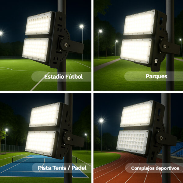 Proyector Exterior Led 100W Potence