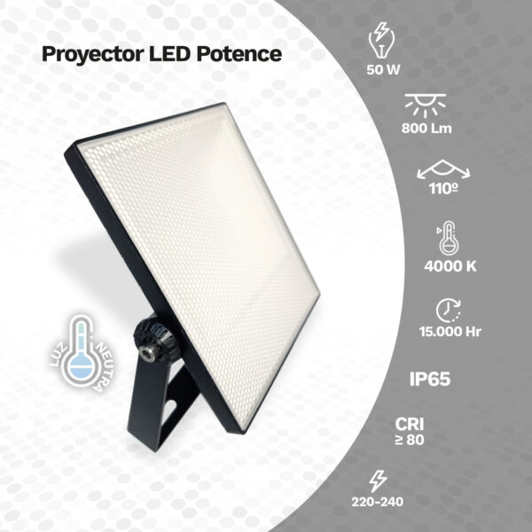 Proyector Exterior Led 50W S – Pack 2 unidades