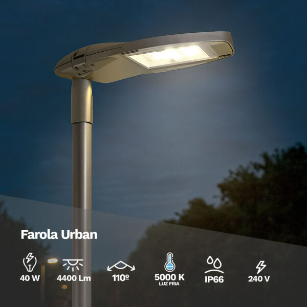Farola exterior Urban 40W