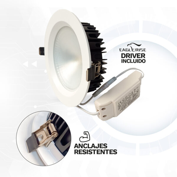 Empotrable Led Essential 21W – Pack 10 unidades