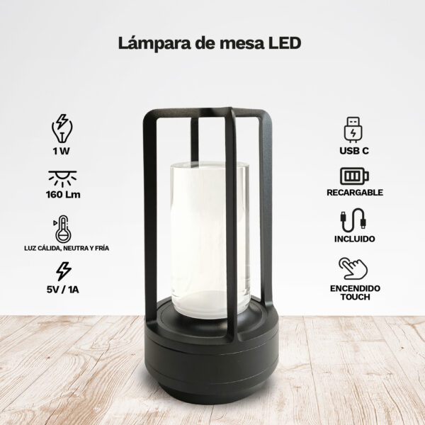 Lámpara USB Recargable Minara
