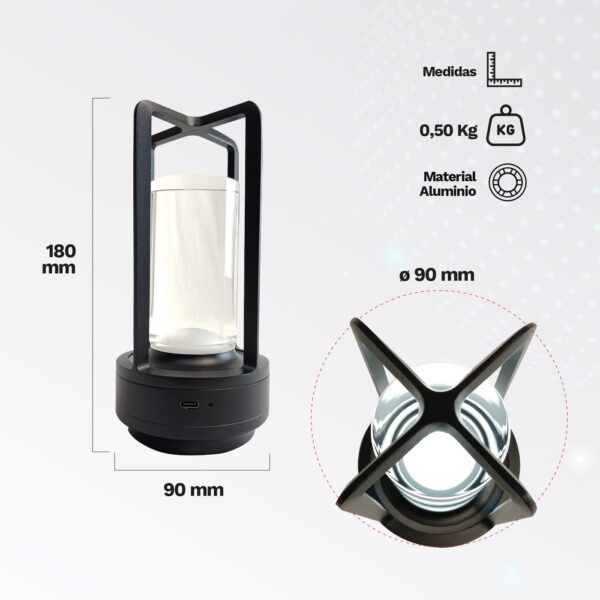 Lámpara USB Recargable Minara