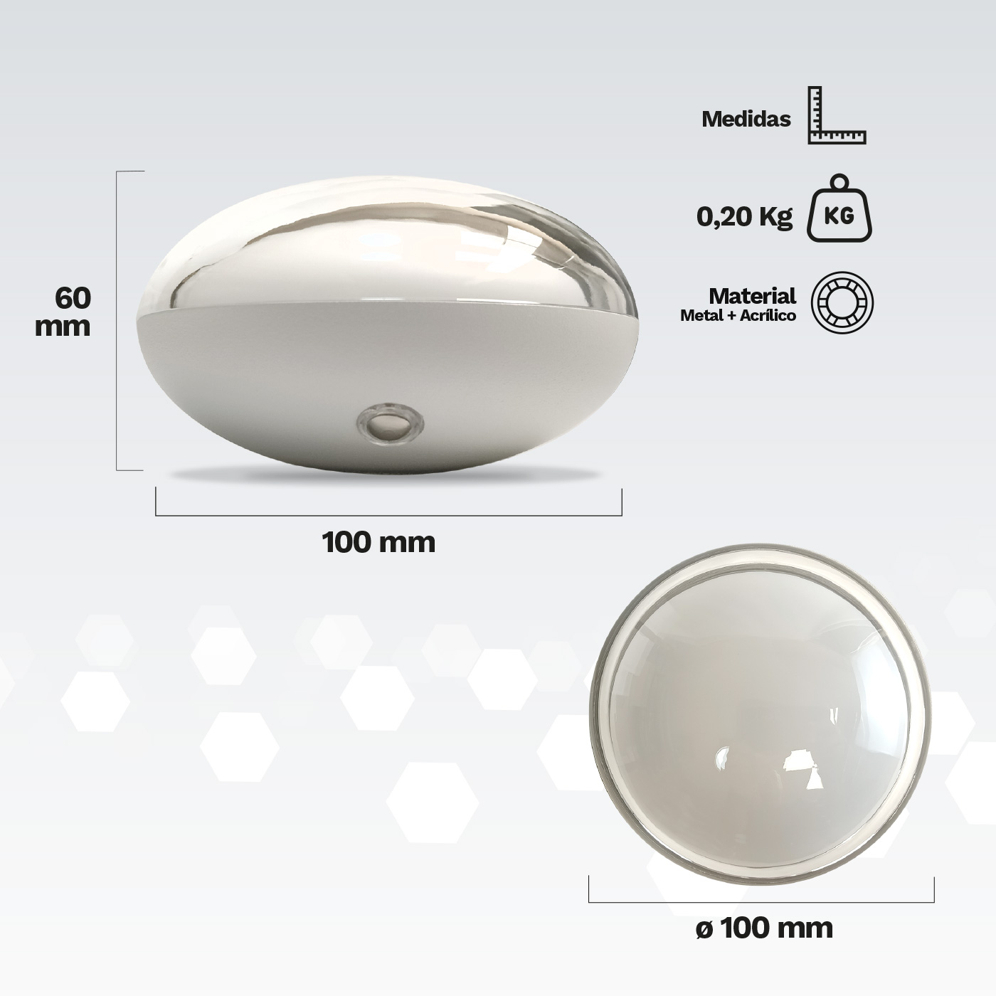Lámpara USB Recargable Lunetta - Imagen 3