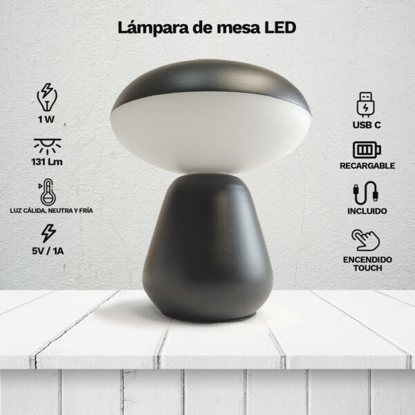 Lámpara USB Recargable Lummo