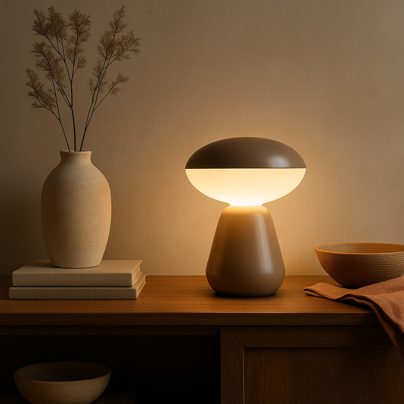 lampara de mesa usb led