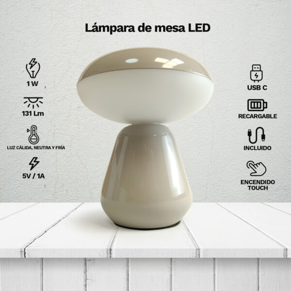 Lámpara USB Recargable Lummo