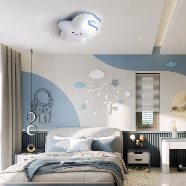Plafón de techo Infantil Star Dreams Azul