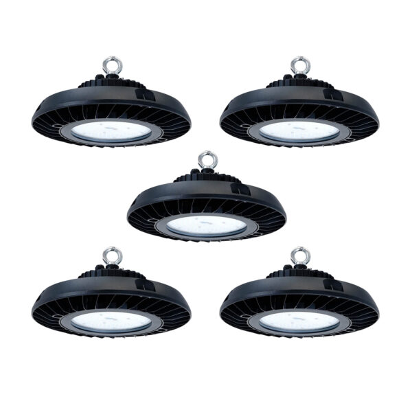 Lámpara colgante industrial Ufo Led – Pack 5 unidades – 180W, 21600 Lm, 5700K