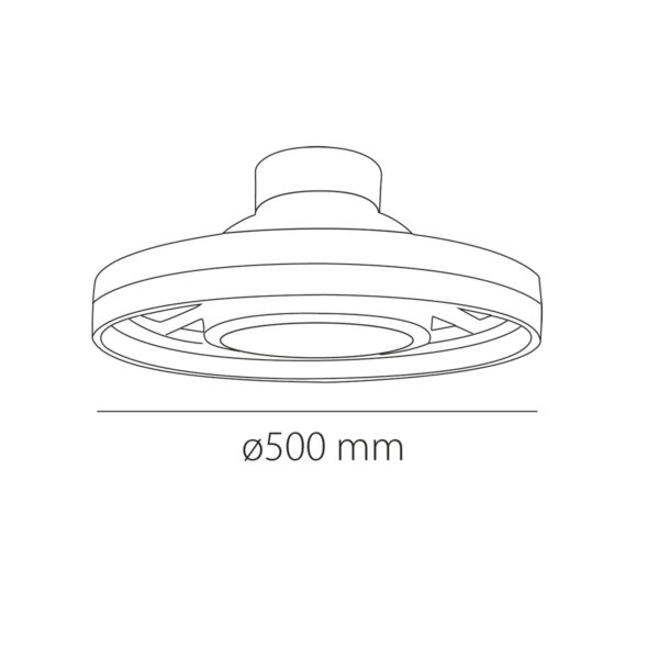 Ventilador de techo modelo Sonne