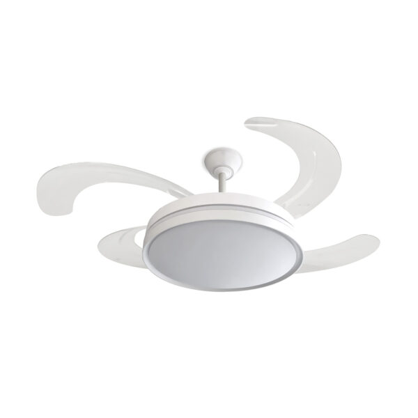 Oferta Ventilador de techo con luz led color Blanco