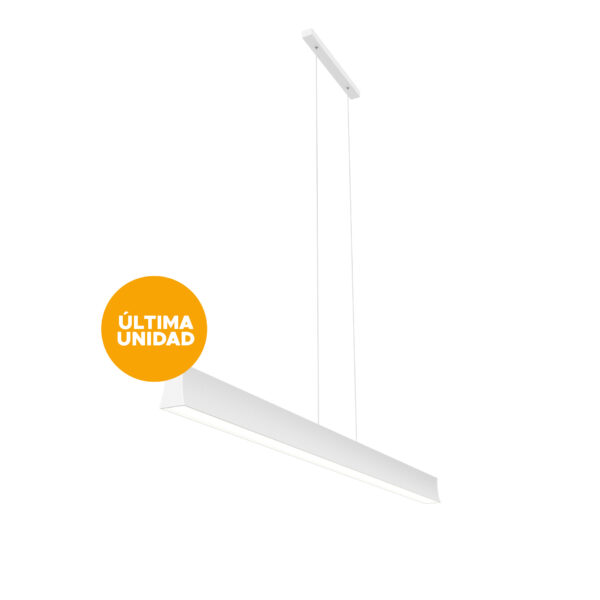 Lámpara colgante lineal HANKOK – Color blanco – Led 38W